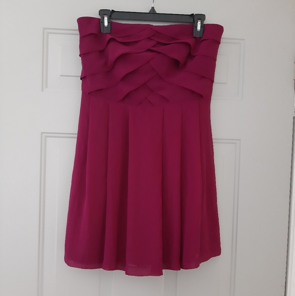 Express strapless cocktail dress - Picture 2 of 6